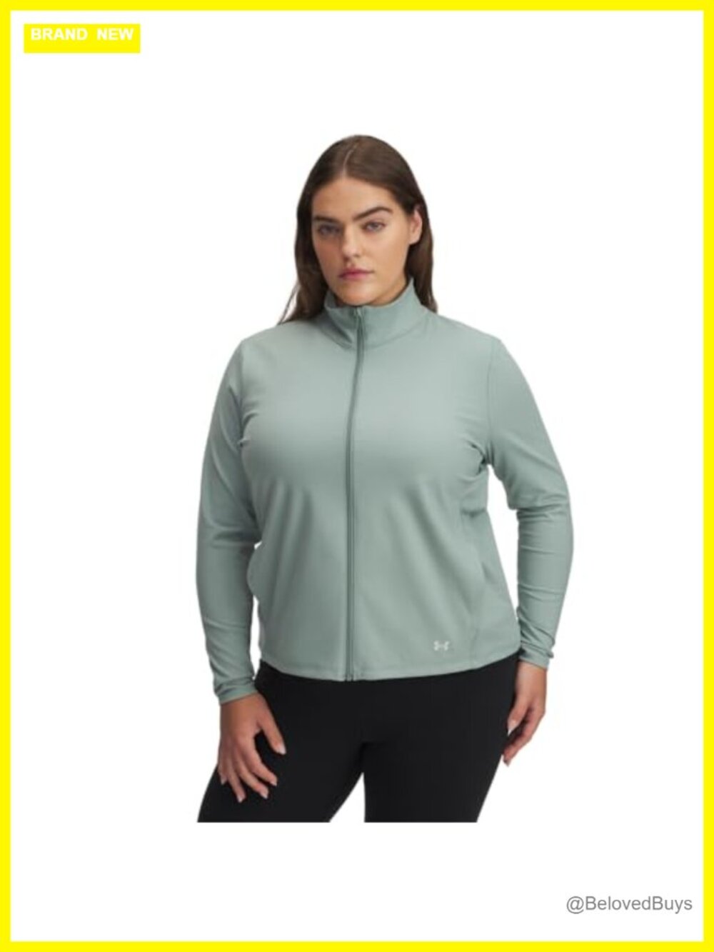 Women's Motion Jacket Fitted 4-Way Stretch Full Zip Track Jacket